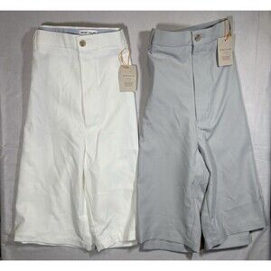 NWT Peter Millar Crown Sport Shorts Men’s 48 Set Of Two Stretch Performance